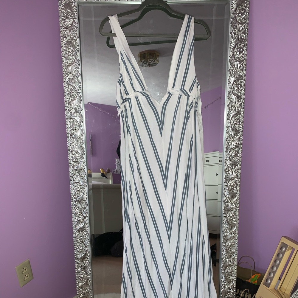 Striped Maxi Dress